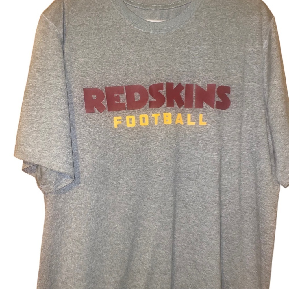 Nike nfl Washington redskins commanders team gray dri fit shirt size XL